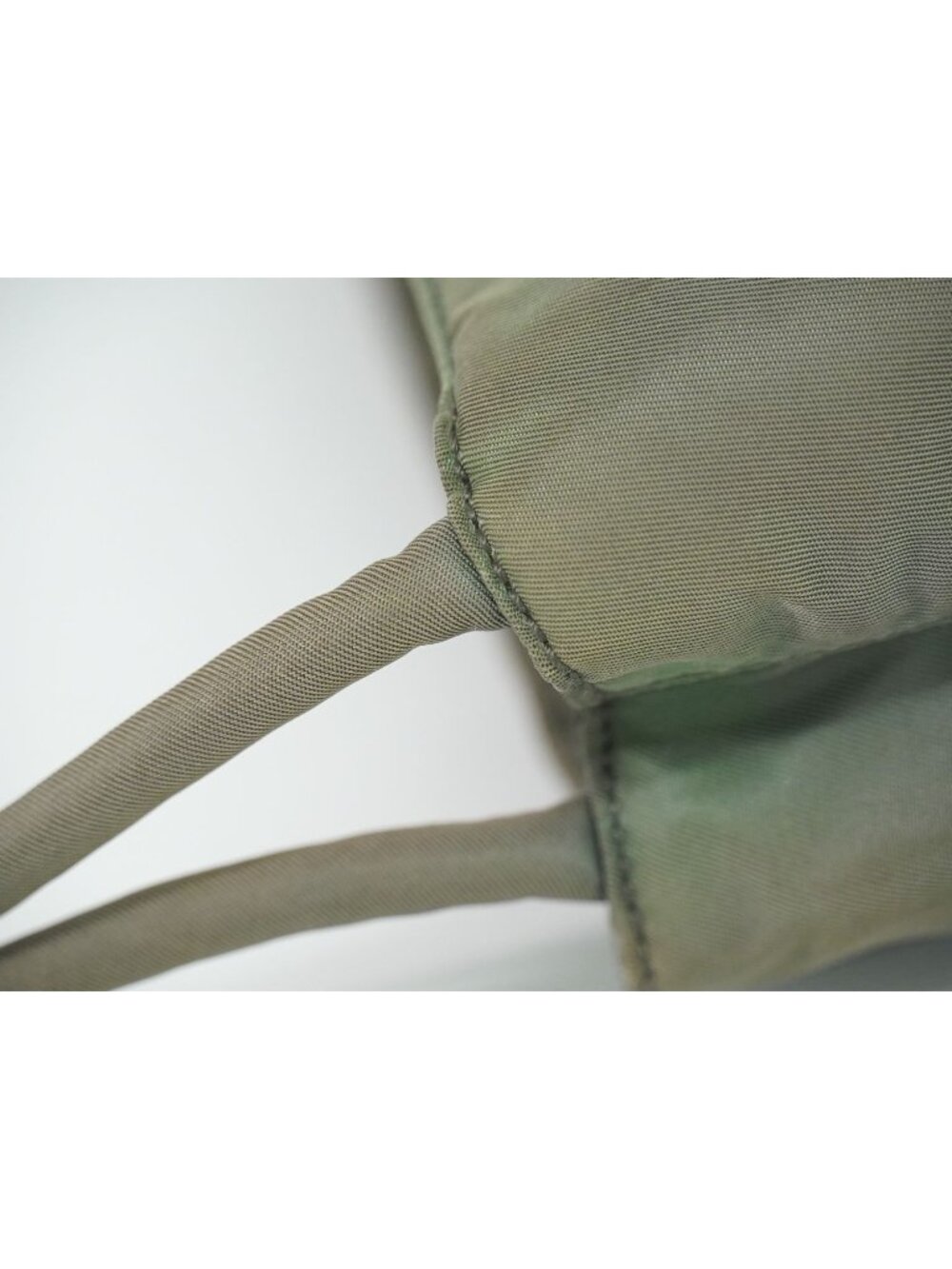 Prada Nylon Tote Khaki - Picture 6 of 9